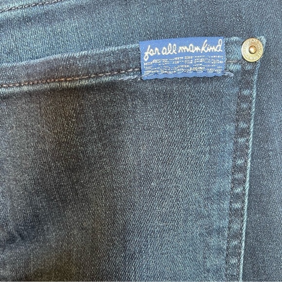 7 For All Mankind high waist  Ankle Givenevere Jeans size 31 - Picture 6 of 14